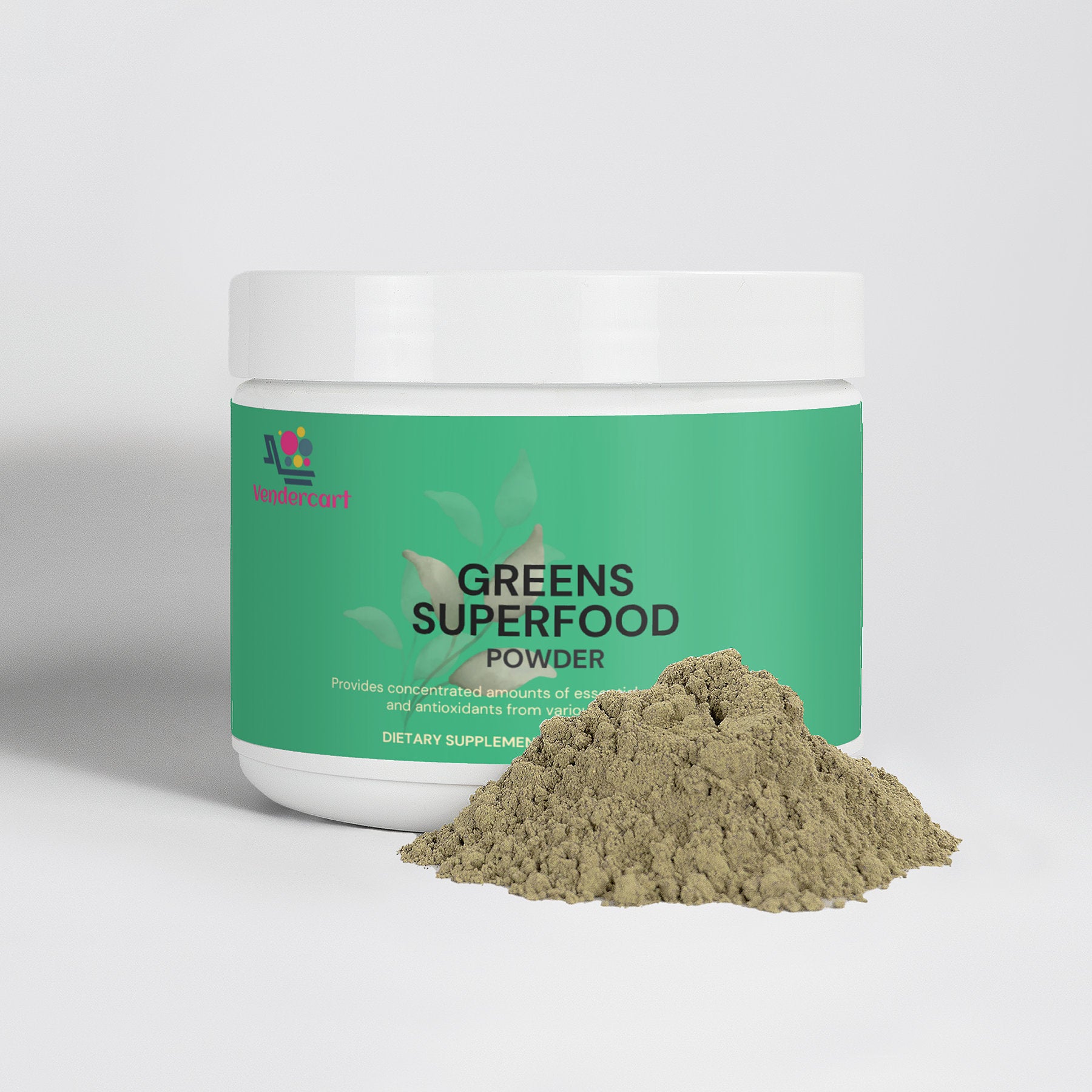 Green Superfood Powder Nutrient Rich Blend For Energy, Digestion Overall Wellness