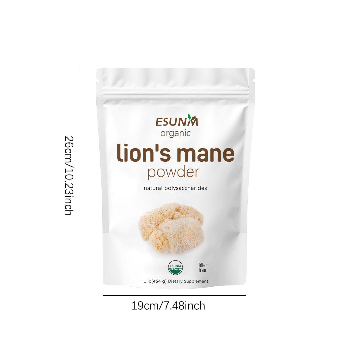 Food Health Organic Lion Bristle Mushroom Powder